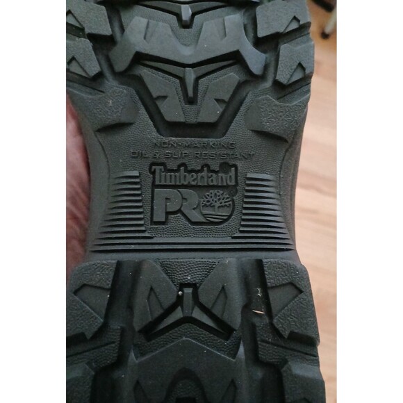 Men's Timberland Pro Soft Toe Stable Stride Anti-Fatigue Black Boots 8M - SAMPLE - Picture 15 of 16